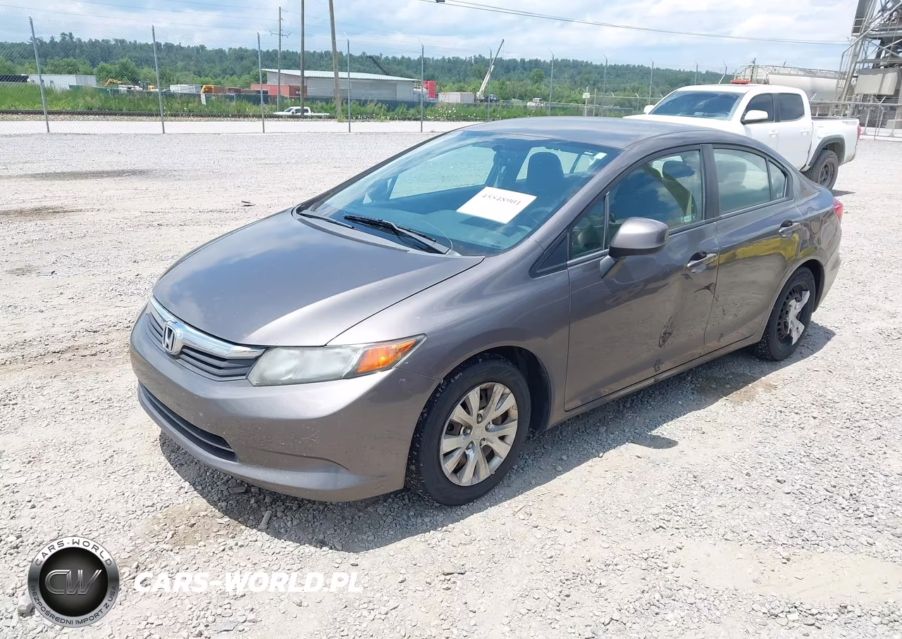2012 Honda Civic Lx VIN:19XFB2F56CE054479 - 2