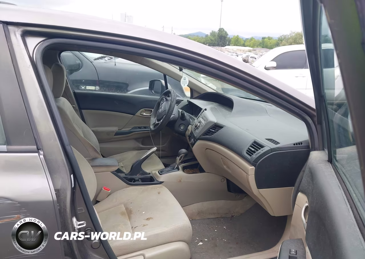 2012 Honda Civic Lx VIN:19XFB2F56CE054479 - 5