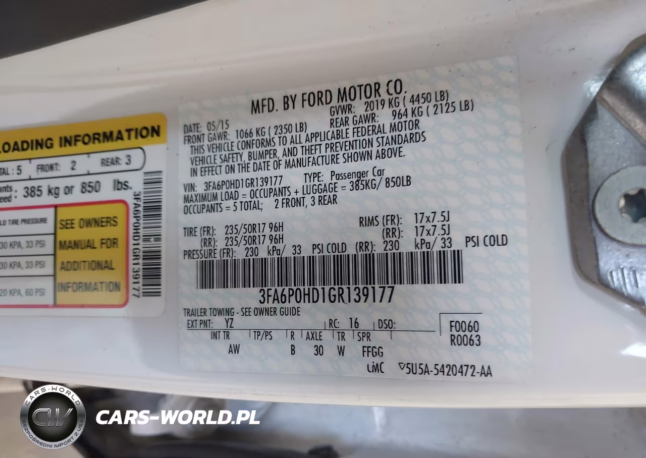 2016 Ford Fusion Se VIN:3FA6P0HD1GR139177 - 9