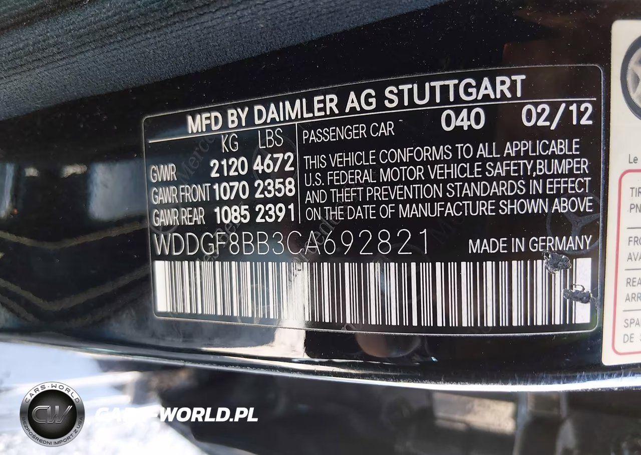 2012 Mercedes-Benz C 300 Sport 4Matic VIN:WDDGF8BB3CA692821 - 9