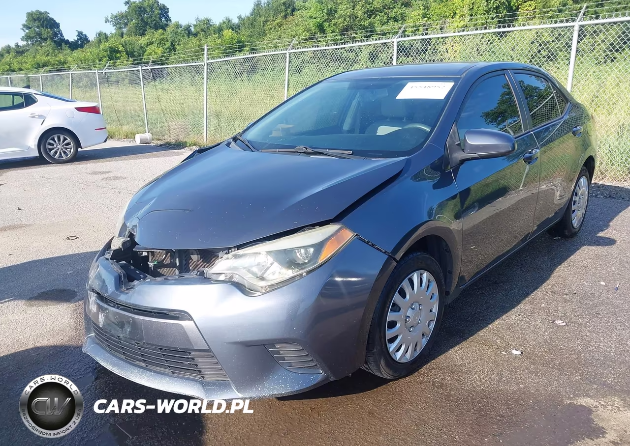 2015 Toyota Corolla Le VIN:2T1BURHE2FC352917 - 2