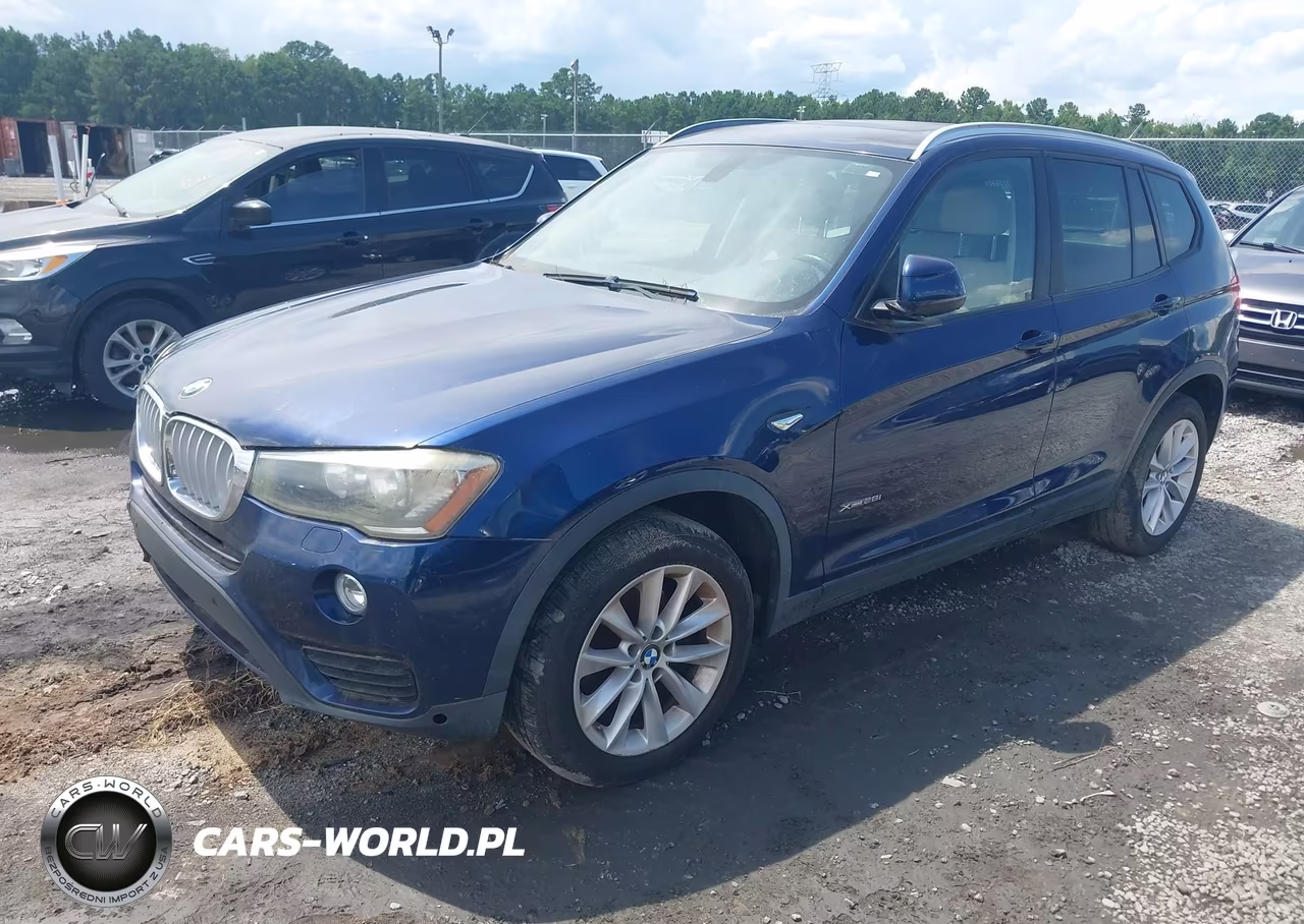 2015 BMW X3 xDrive28I VIN:5UXWX9C56F0D46663 - 2