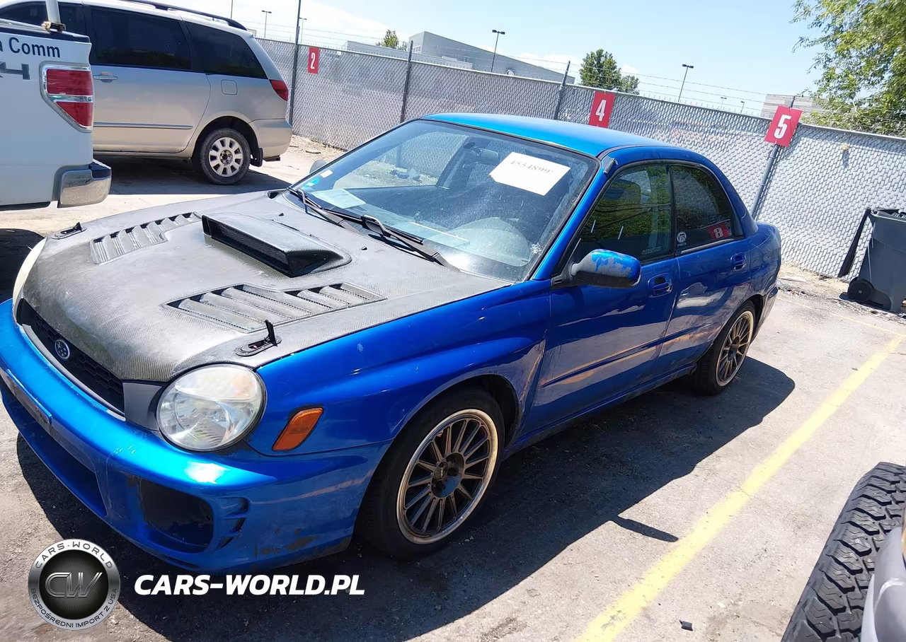 2002 Subaru Impreza Wrx VIN:JF1GD29642G514729 - 2