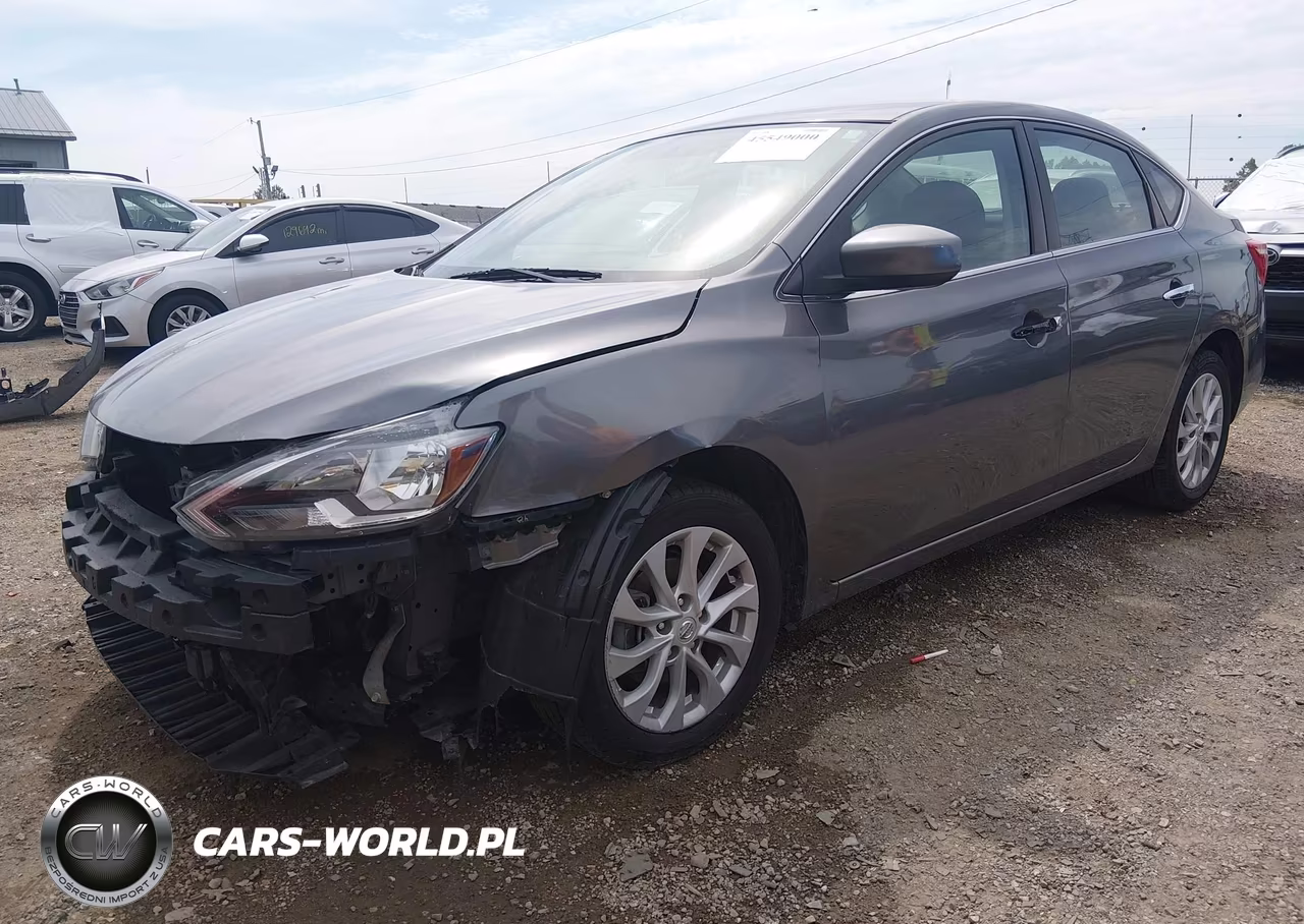 2019 Nissan Sentra Sv VIN:3N1AB7APXKY363291 - 2