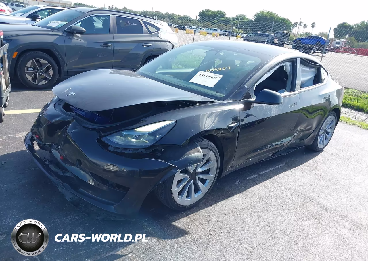 2022 Tesla Model 3 Rear-Wheel Drive VIN:5YJ3E1EA7NF189258 - 2
