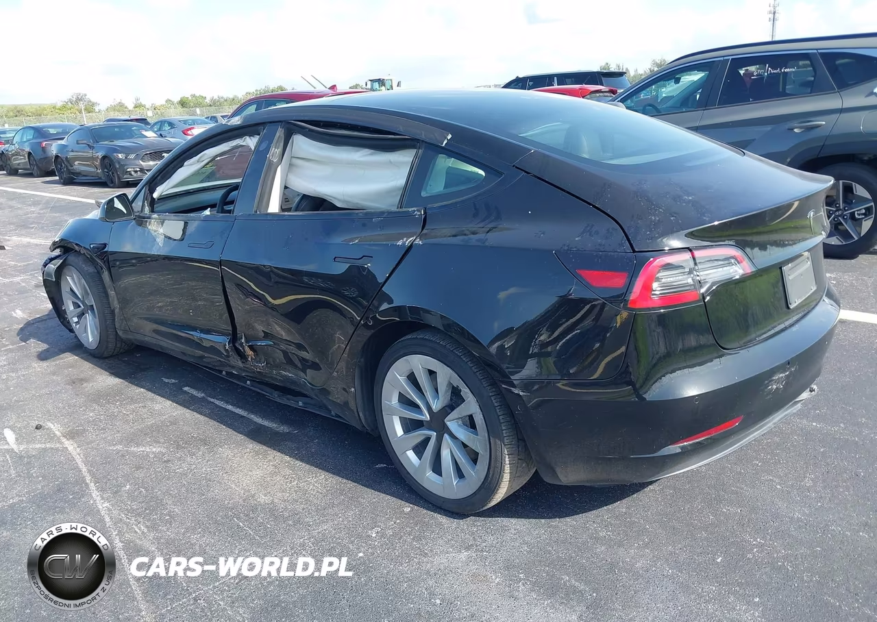 2022 Tesla Model 3 Rear-Wheel Drive VIN:5YJ3E1EA7NF189258 - 3