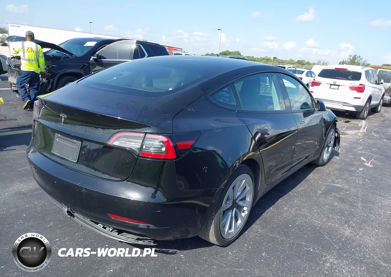 2022 Tesla Model 3 Rear-Wheel Drive VIN:5YJ3E1EA7NF189258 - 4