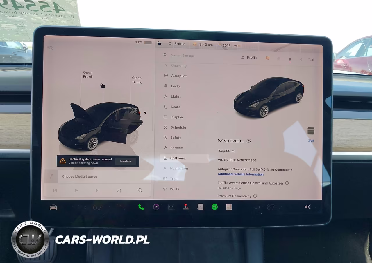 2022 Tesla Model 3 Rear-Wheel Drive VIN:5YJ3E1EA7NF189258 - 7