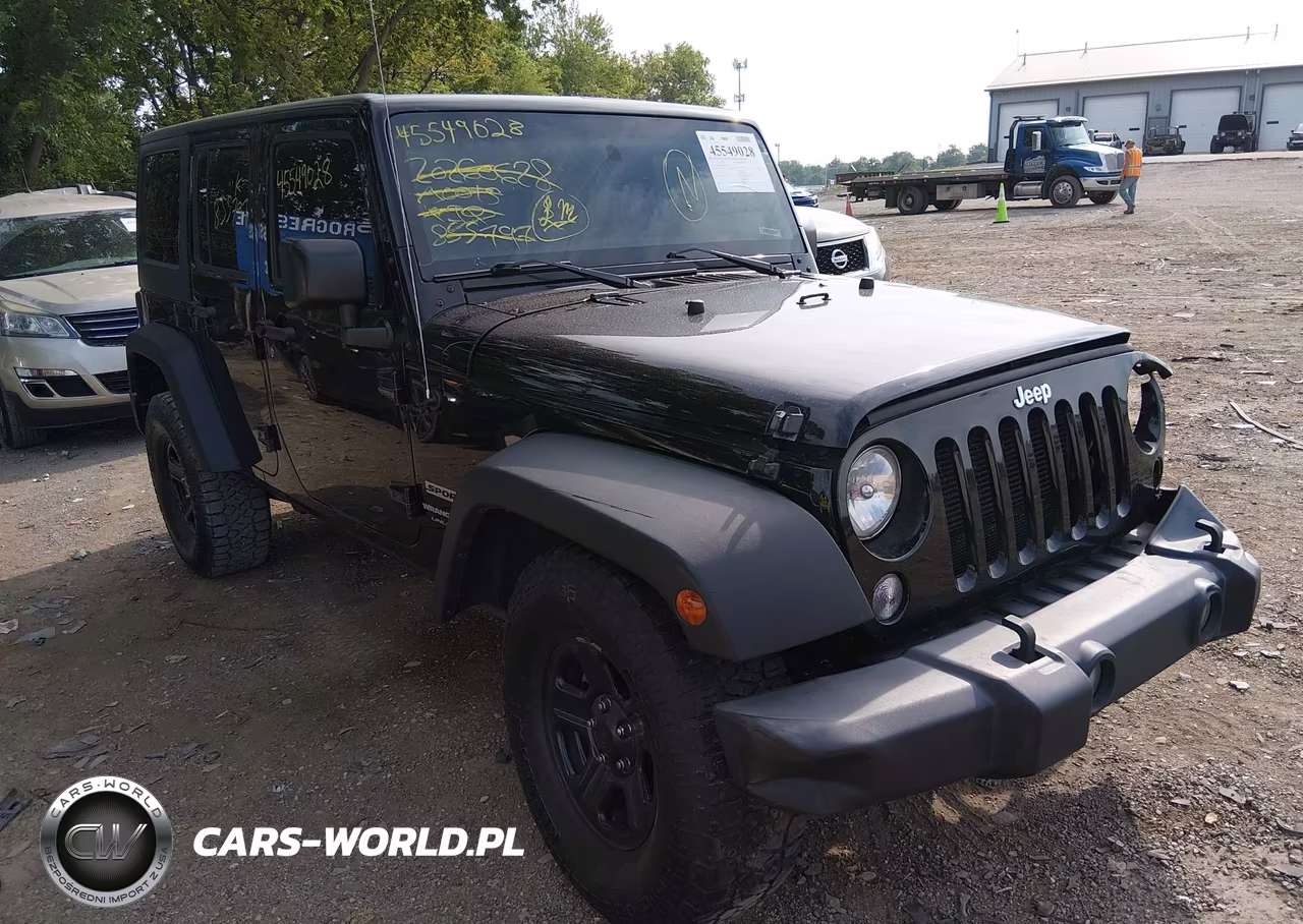 2018 Jeep Wrangler Jk Unlimited Sport 4X4