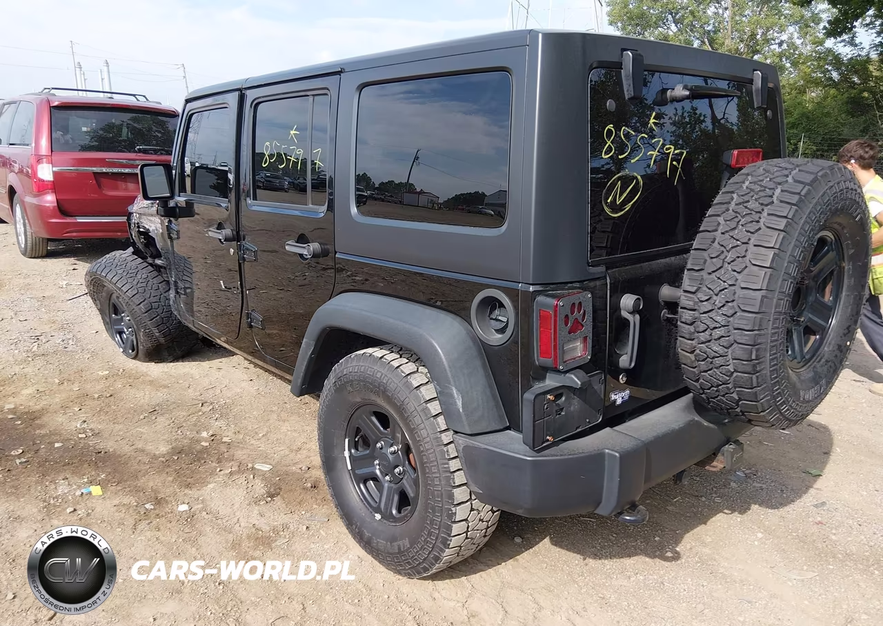 2018 Jeep Wrangler Jk Unlimited Sport 4X4 VIN:1C4BJWDG2JL855797 - 3