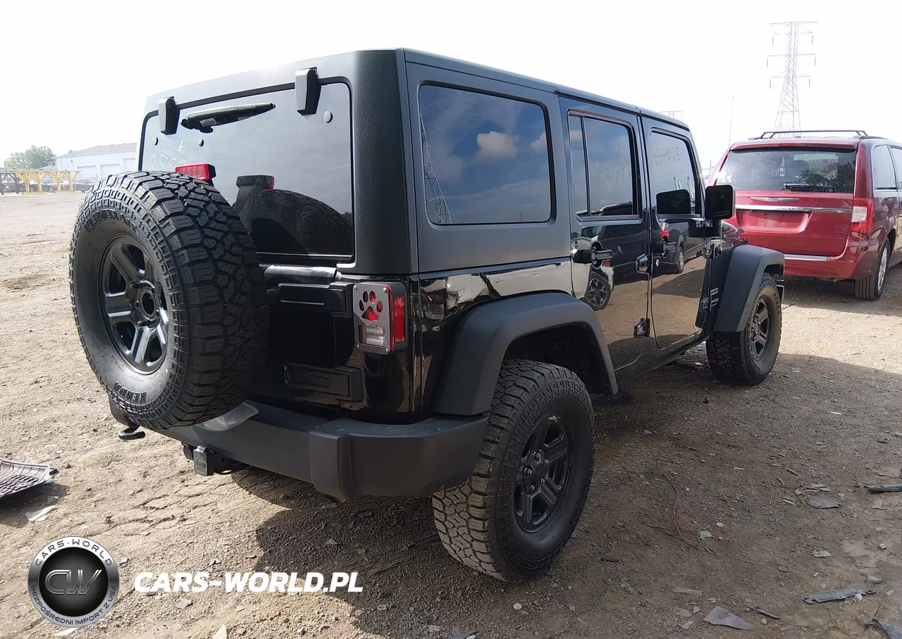 2018 Jeep Wrangler Jk Unlimited Sport 4X4 VIN:1C4BJWDG2JL855797 - 4