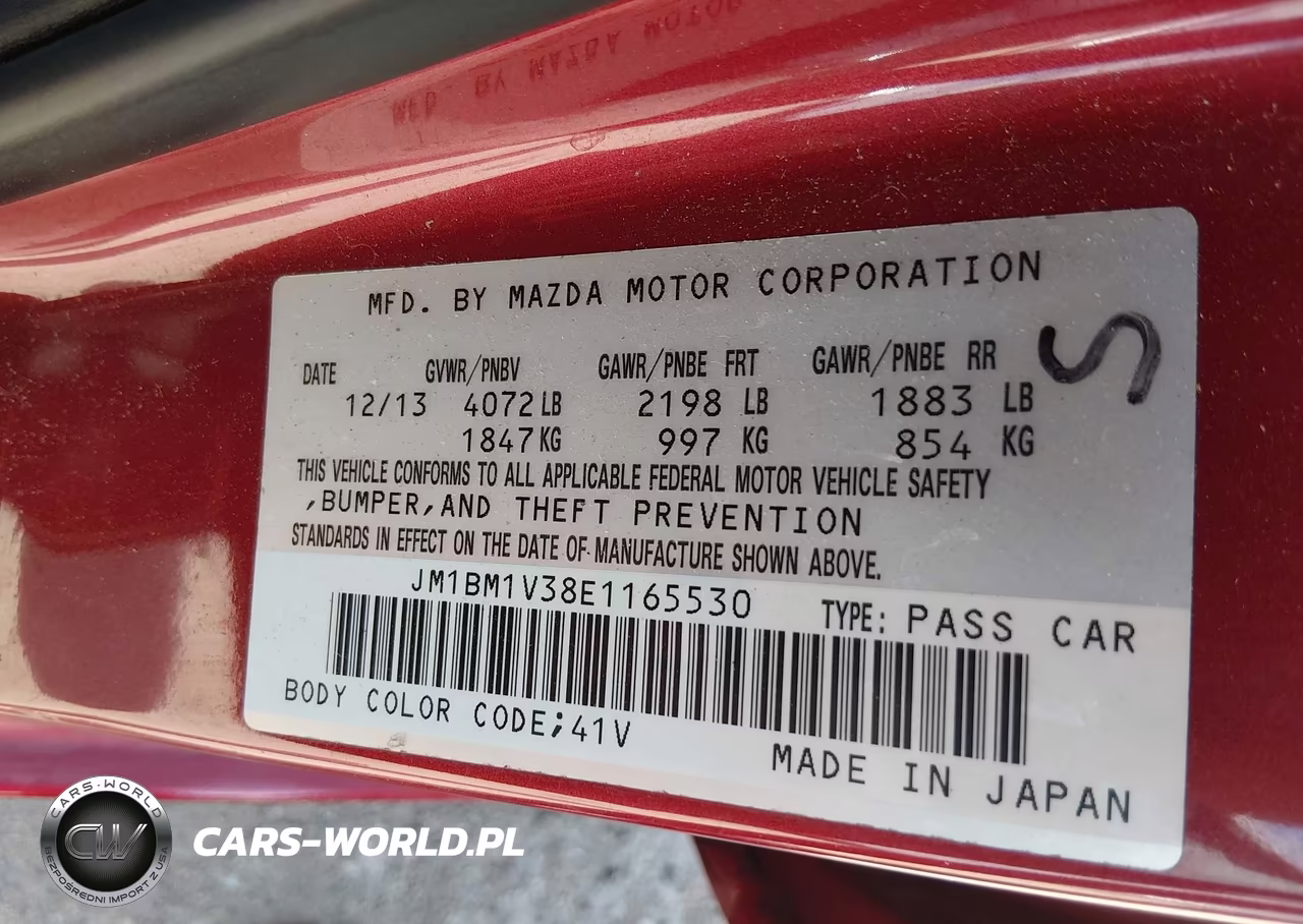 2014 Mazda Mazda3 S Touring VIN:JM1BM1V38E1165530 - 9
