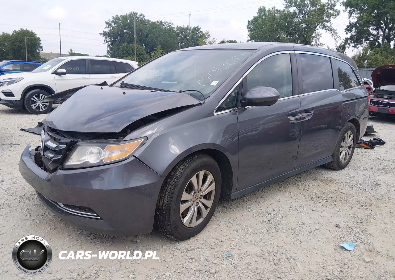 2017 Honda Odyssey Se VIN:5FNRL5H37HB001203 - 2