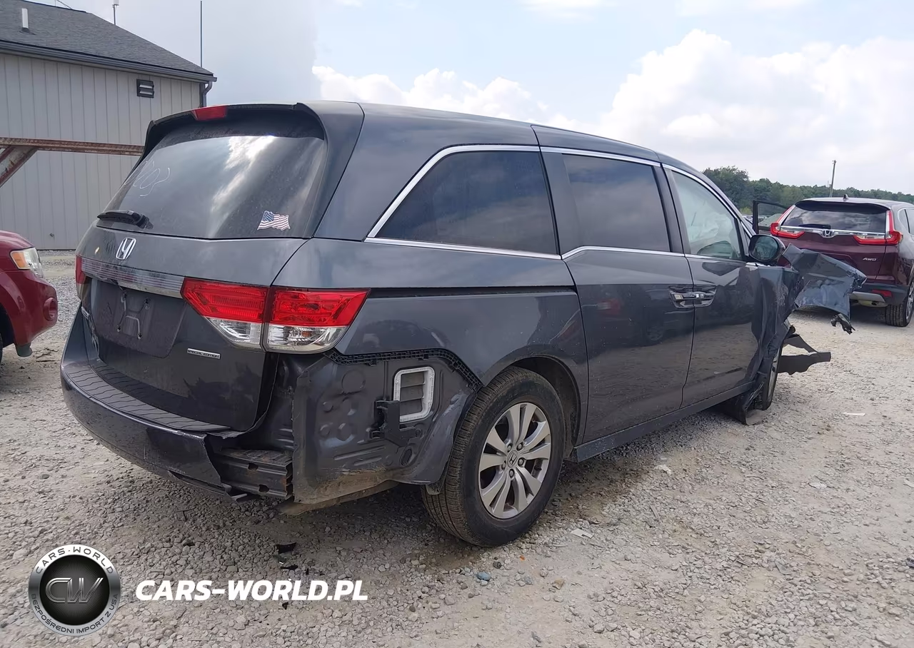2017 Honda Odyssey Se VIN:5FNRL5H37HB001203 - 4