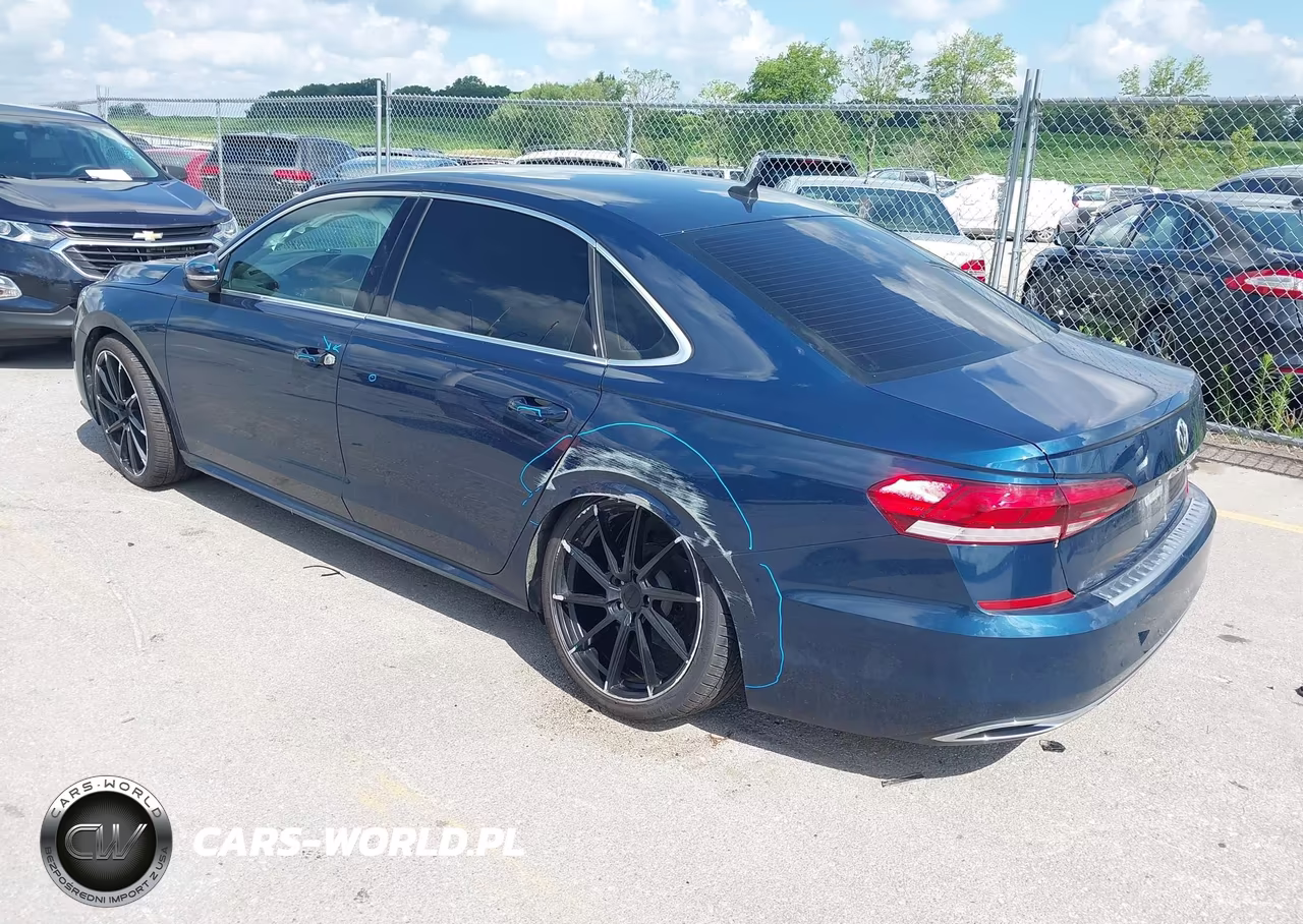 2022 Volkswagen Passat 2.0T Se VIN:1VWSA7A37NC008347 - 3