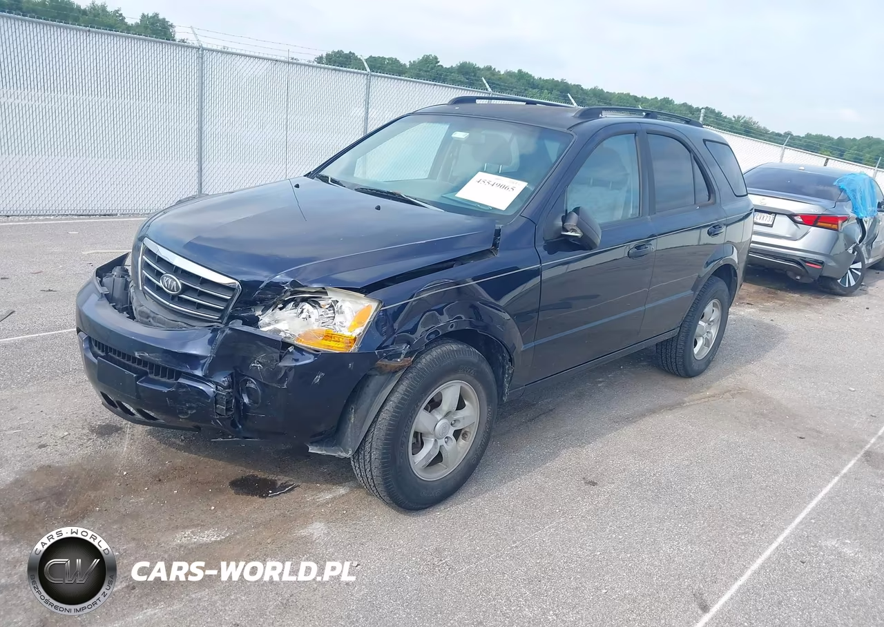2008 Kia Sorento Lx VIN:KNDJD735185853160 - 2