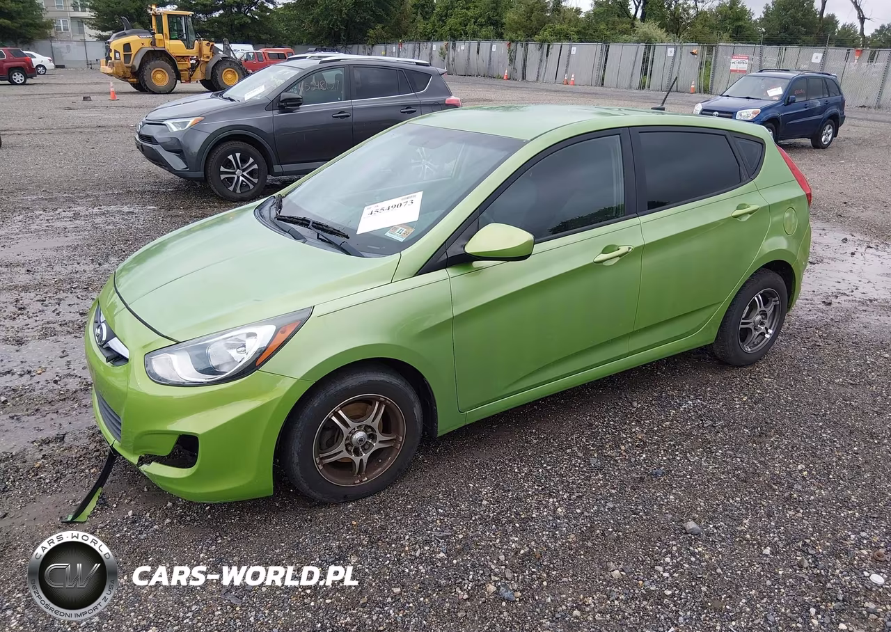 2013 Hyundai Accent Gs VIN:KMHCT5AE1DU135607 - 2