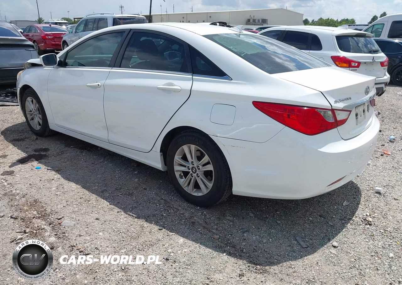 2013 Hyundai Sonata Gls VIN:5NPEB4AC7DH750245 - 3