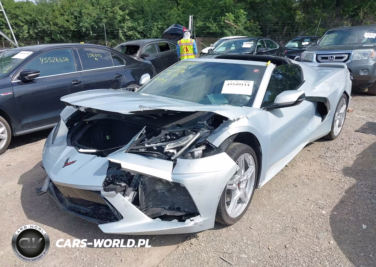 2022 Chevrolet Corvette Stingray Rwd 1Lt VIN:1G1YA2D40N5122918 - 2