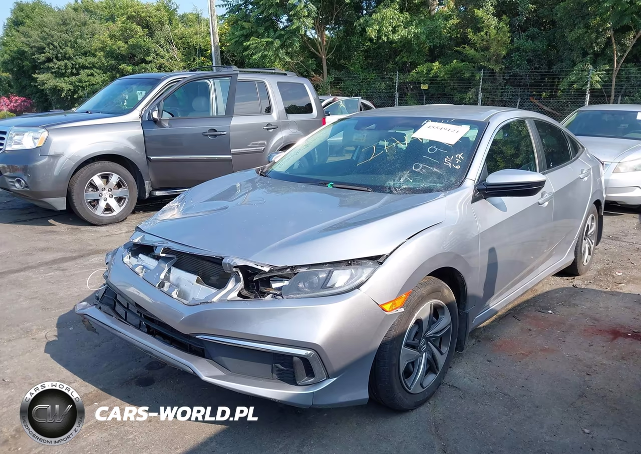 2020 Honda Civic Lx VIN:2HGFC2F63LH591919 - 2