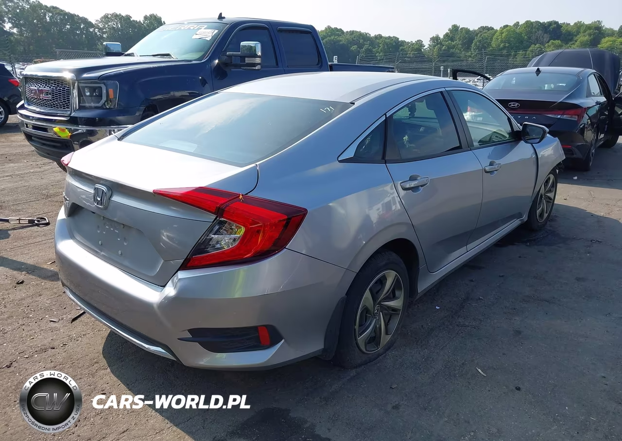 2020 Honda Civic Lx VIN:2HGFC2F63LH591919 - 4
