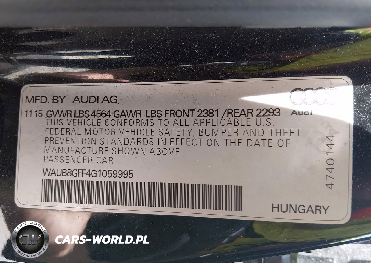 2016 Audi A3 2.0T Premium VIN:WAUB8GFF4G1059995 - 9