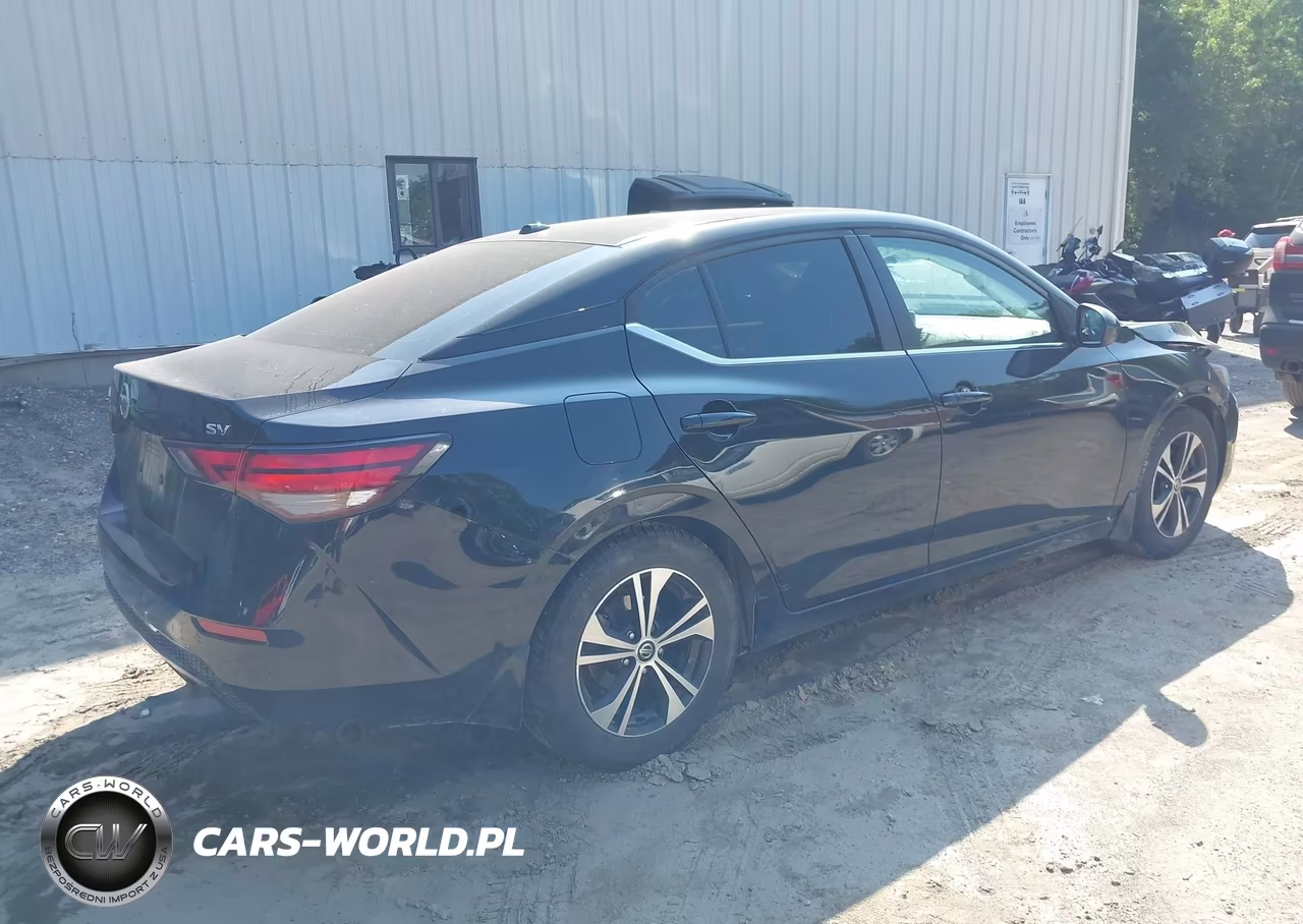 2021 Nissan Sentra Sv Xtronic Cvt VIN:3N1AB8CV4MY315497 - 4