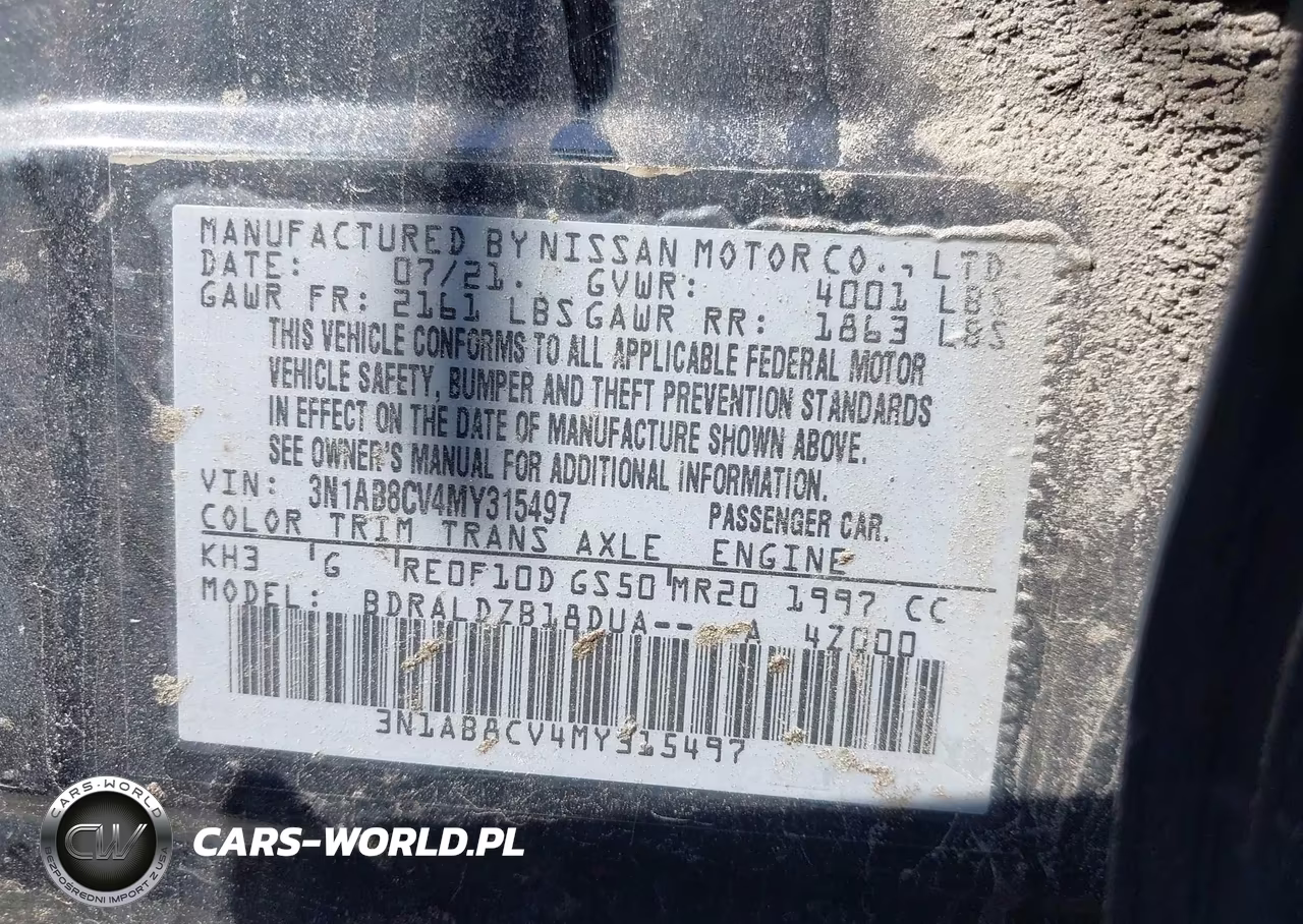 2021 Nissan Sentra Sv Xtronic Cvt VIN:3N1AB8CV4MY315497 - 9
