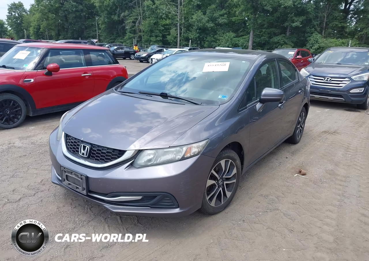 2015 Honda Civic Ex VIN:19XFB2F85FE056464 - 2