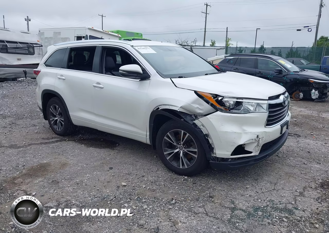 2016 Toyota Highlander Xle V6
