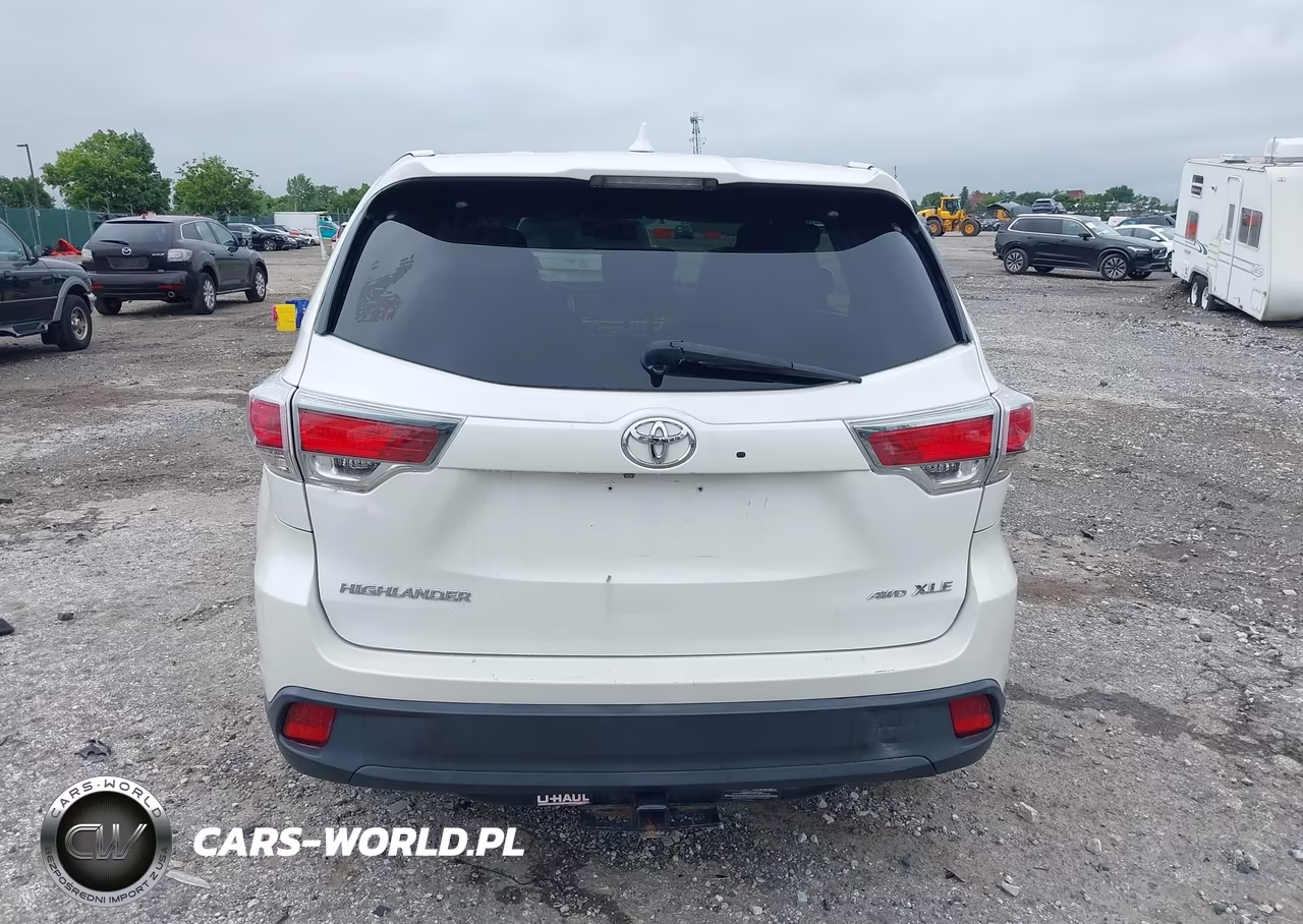 2016 Toyota Highlander Xle V6 VIN:5TDJKRFH6GS228589 - 15