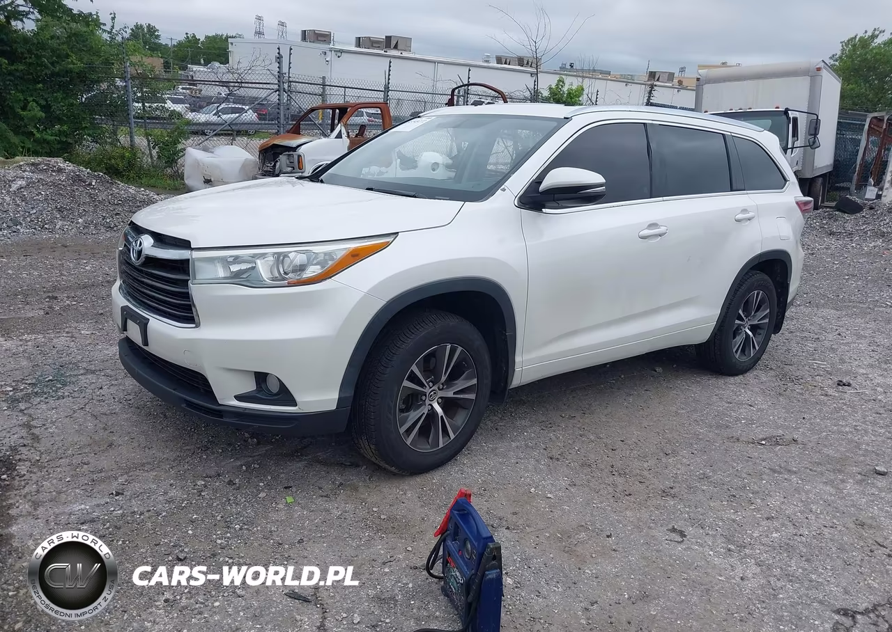 2016 Toyota Highlander Xle V6 VIN:5TDJKRFH6GS228589 - 2