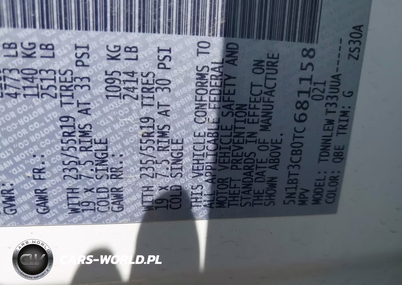 2026 Nissan Rogue Sl VIN:5N1BT3CB0TC681158 - 9