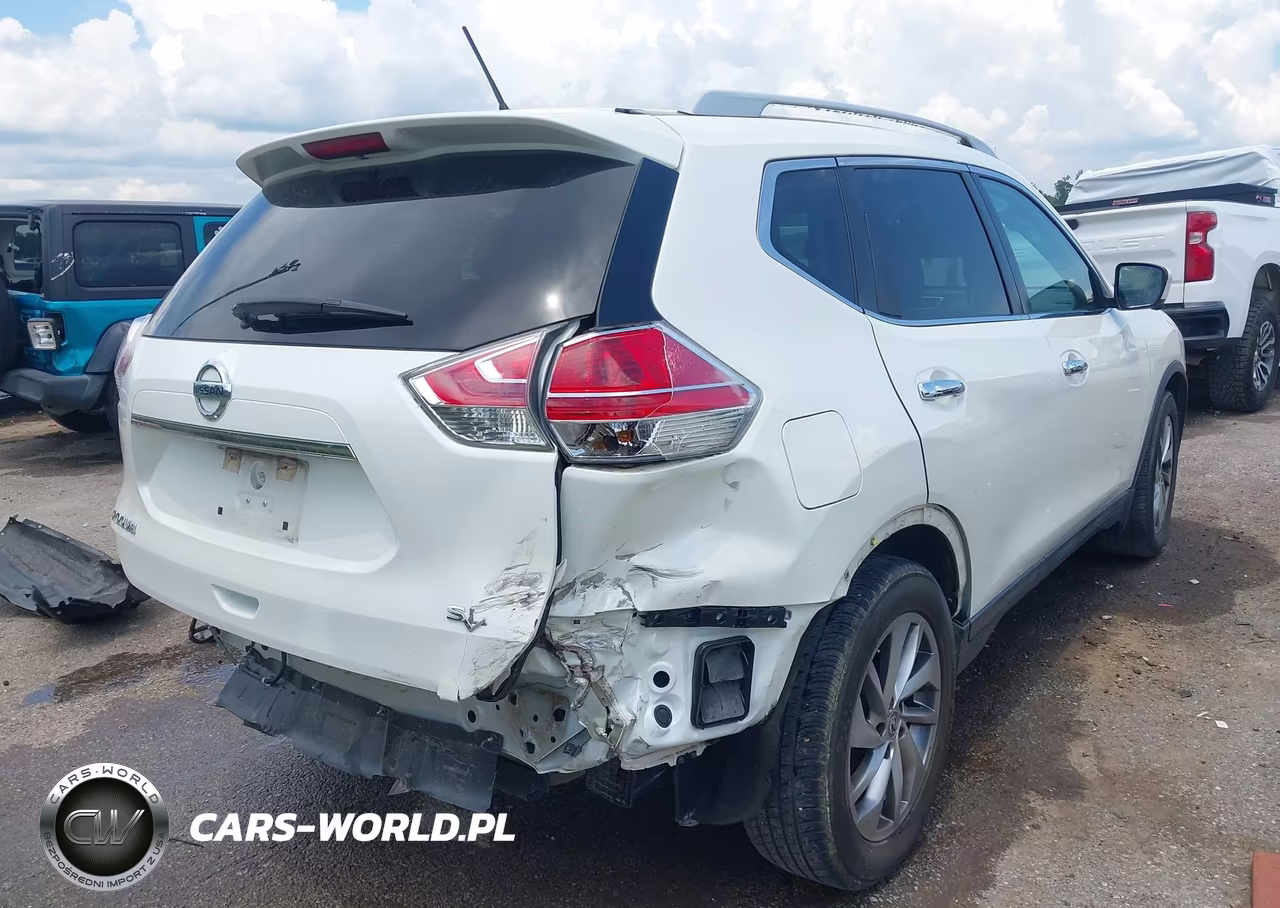 2015 Nissan Rogue Sl VIN:5N1AT2MT6FC763879 - 4