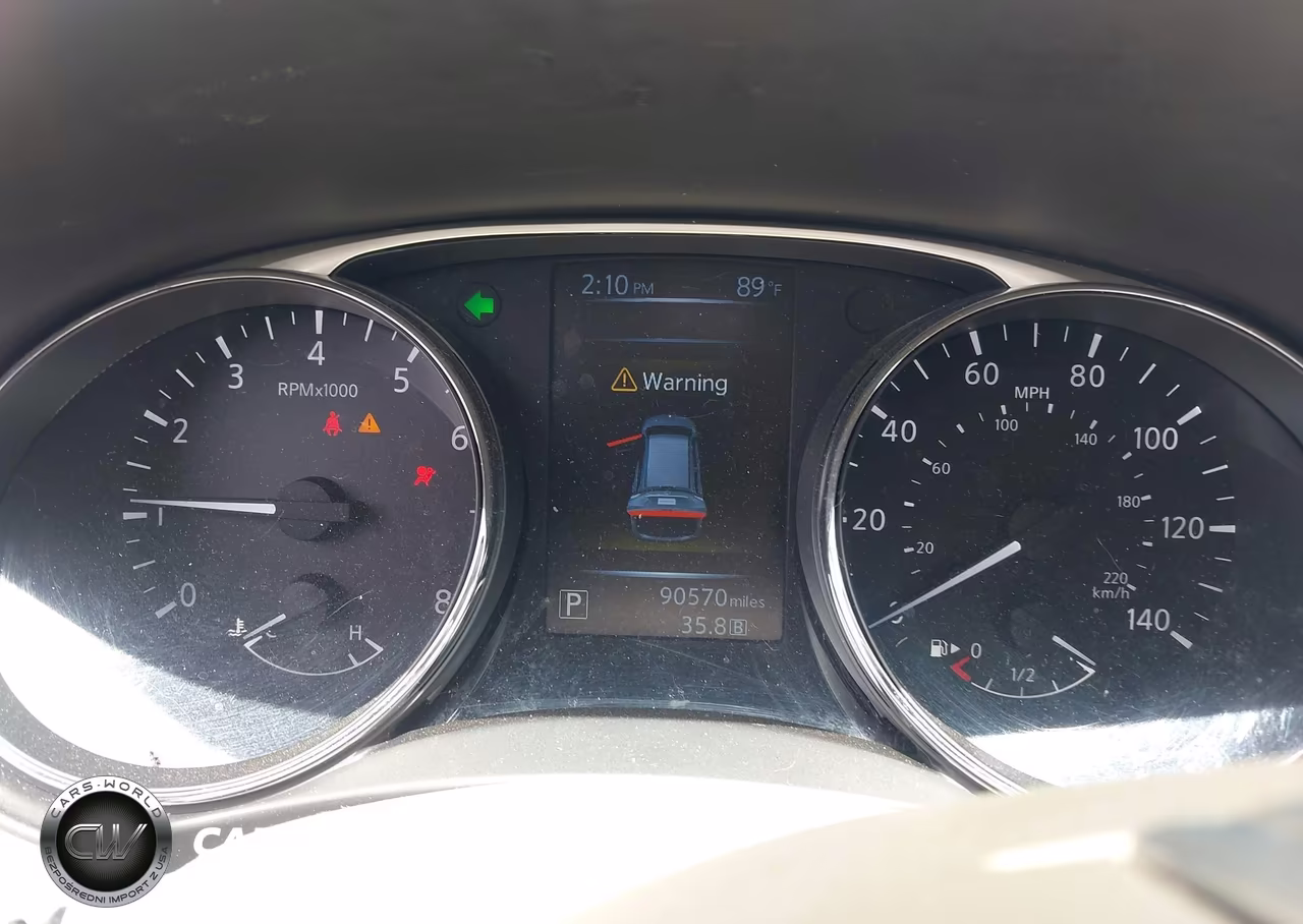 2015 Nissan Rogue Sl VIN:5N1AT2MT6FC763879 - 7