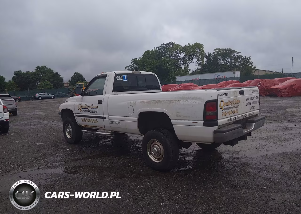 2001 Dodge Ram 2500 St VIN:3B7KF26621M535022 - 3