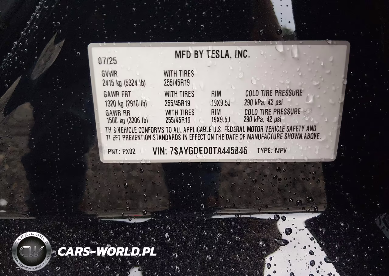 2026 Tesla Model Y Premium Rear-Wheel Drive-Rear-Wheel Drive VIN:7SAYGDED0TA445846 - 9