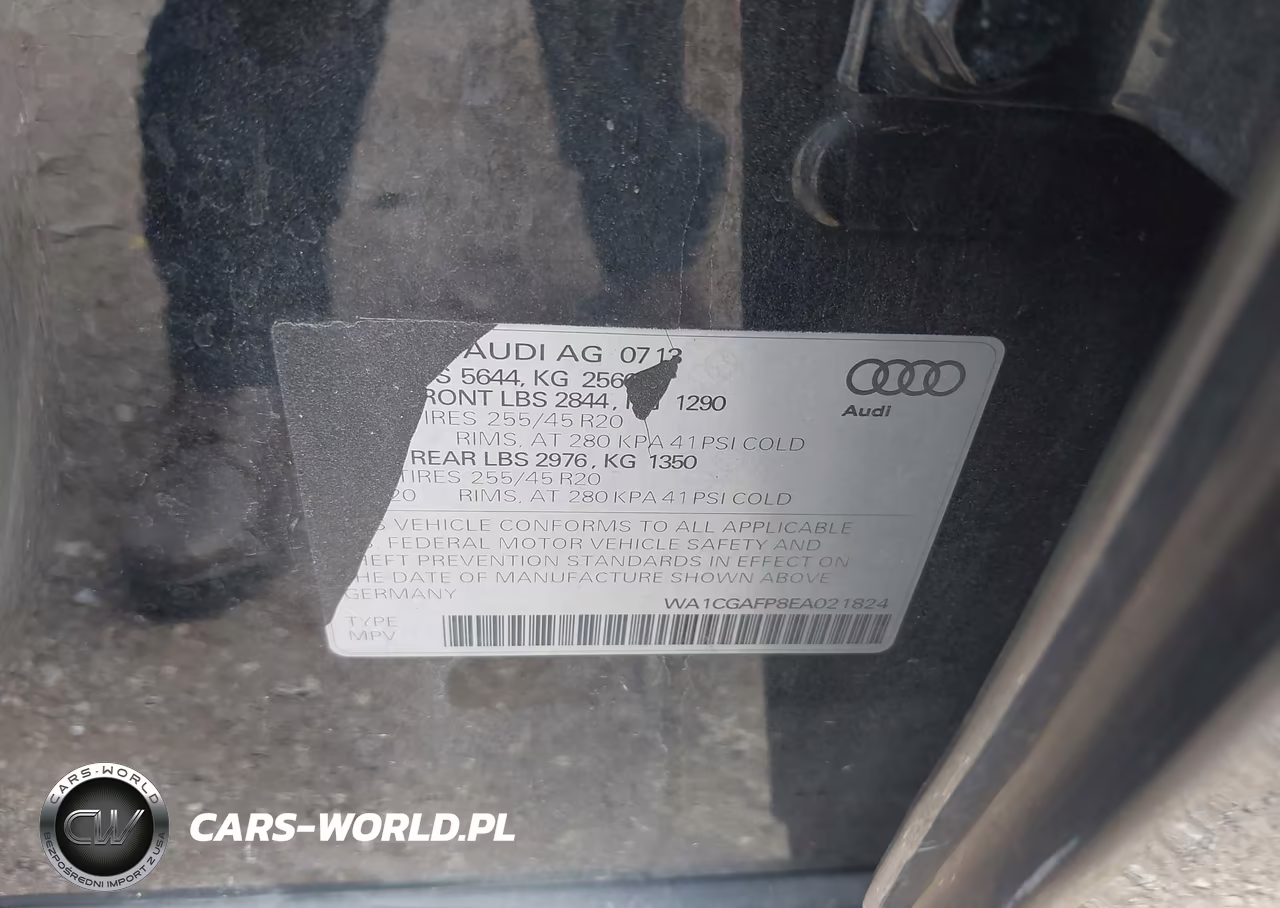 2014 Audi Sq5 3.0T Premium Plus VIN:WA1CGAFP8EA021824 - 9