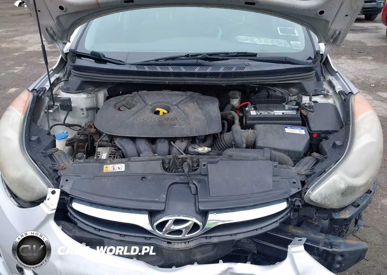 2013 Hyundai Elantra Gls VIN:KMHDH4AE1DU969456 - 10