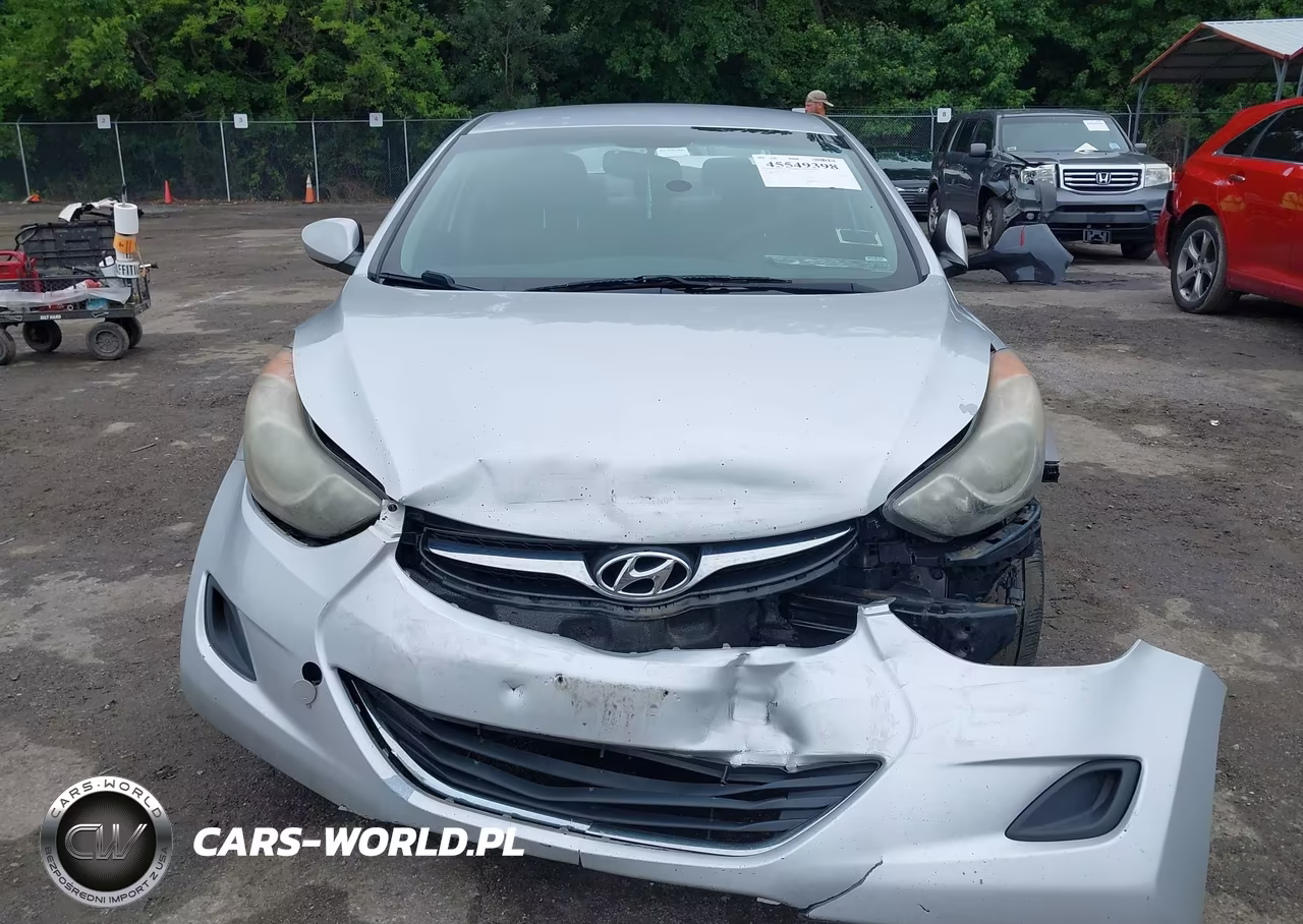 2013 Hyundai Elantra Gls VIN:KMHDH4AE1DU969456 - 12