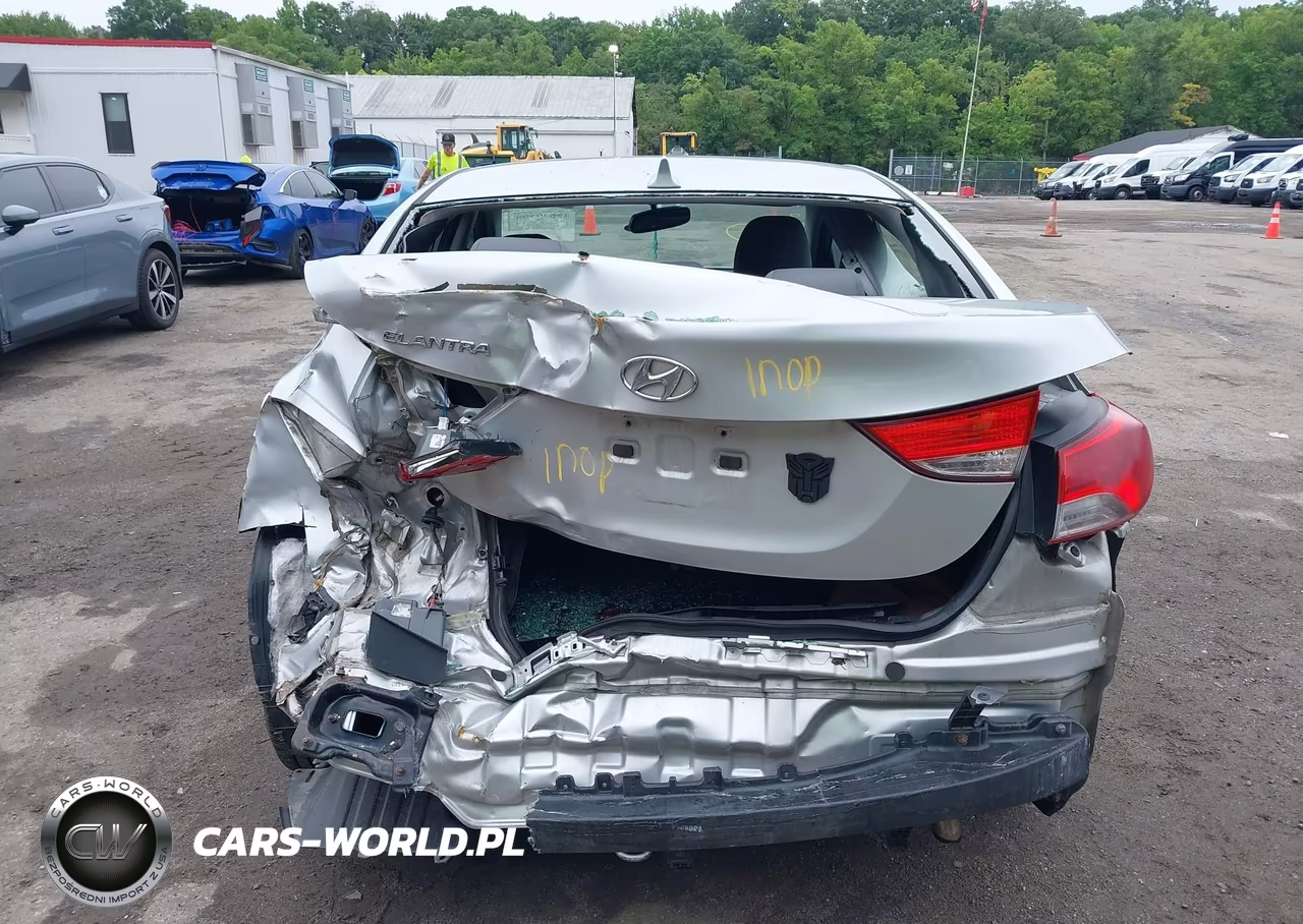 2013 Hyundai Elantra Gls VIN:KMHDH4AE1DU969456 - 16