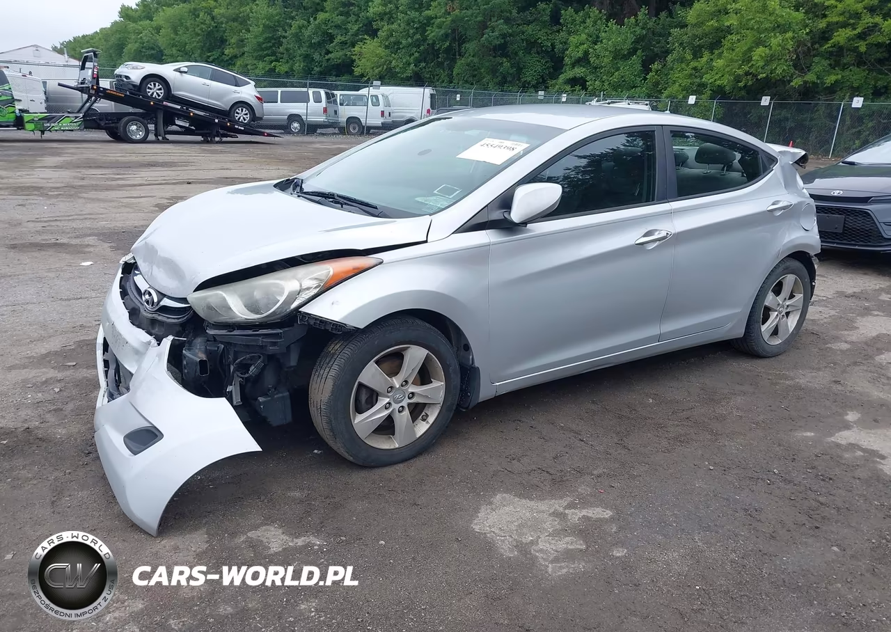 2013 Hyundai Elantra Gls VIN:KMHDH4AE1DU969456 - 2