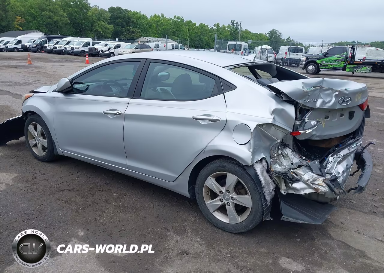 2013 Hyundai Elantra Gls VIN:KMHDH4AE1DU969456 - 3