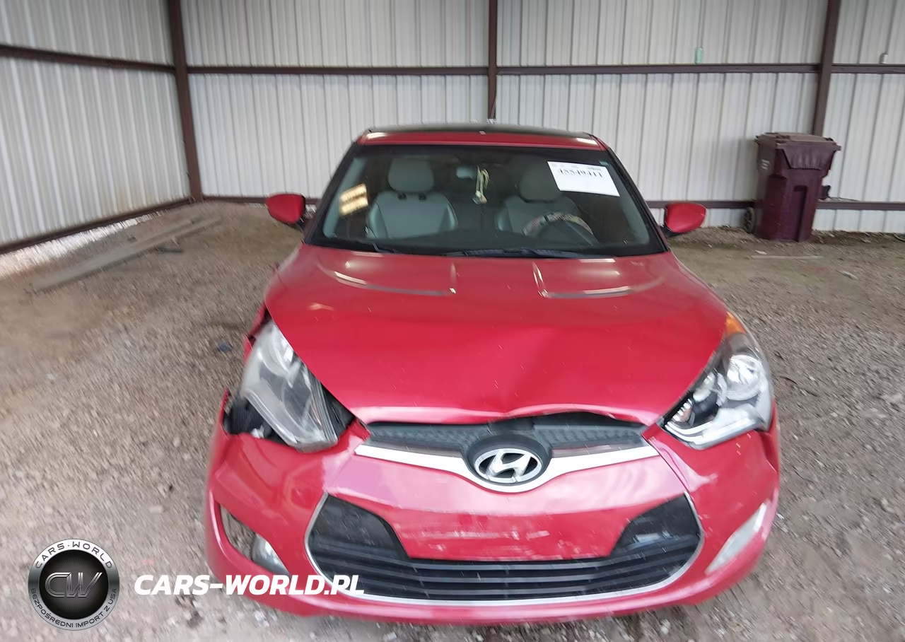 2013 Hyundai Veloster Base W-Gray VIN:KMHTC6AD3DU092370 - 12