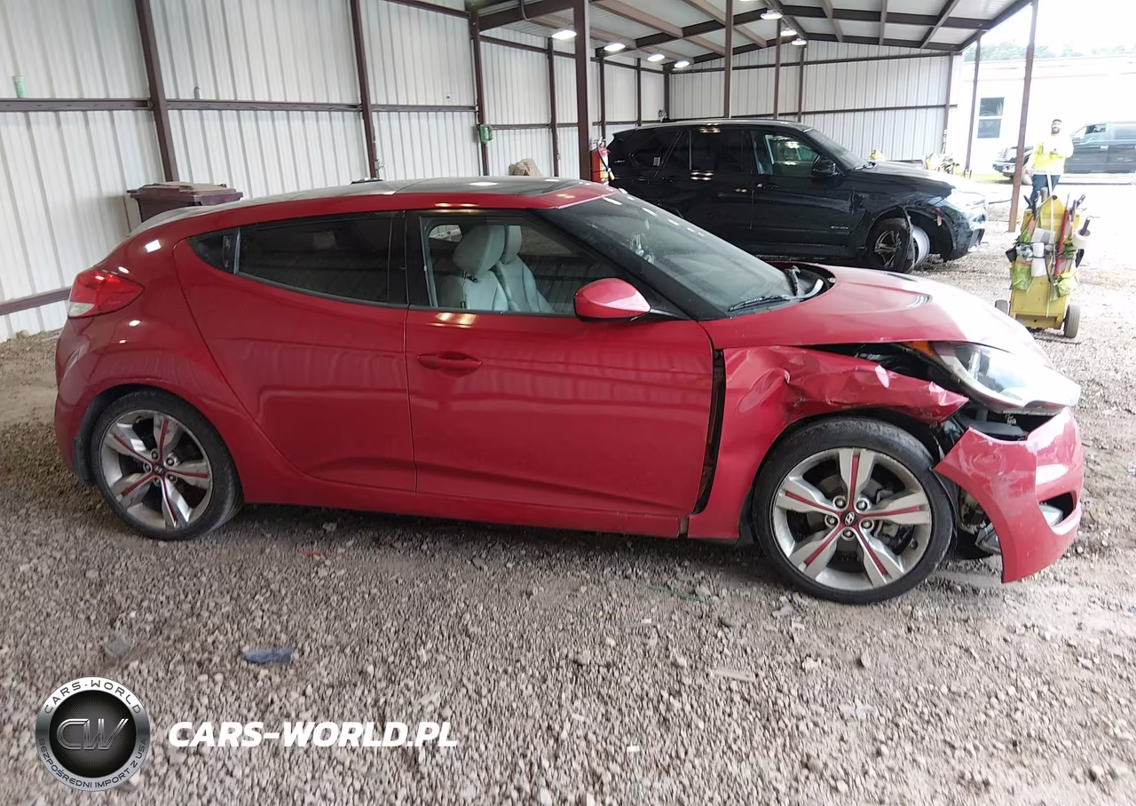 2013 Hyundai Veloster Base W-Gray VIN:KMHTC6AD3DU092370 - 13