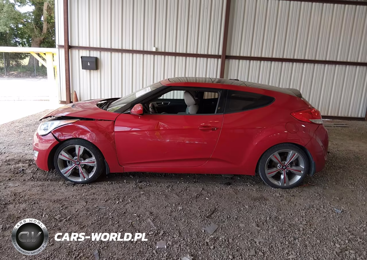 2013 Hyundai Veloster Base W-Gray VIN:KMHTC6AD3DU092370 - 14