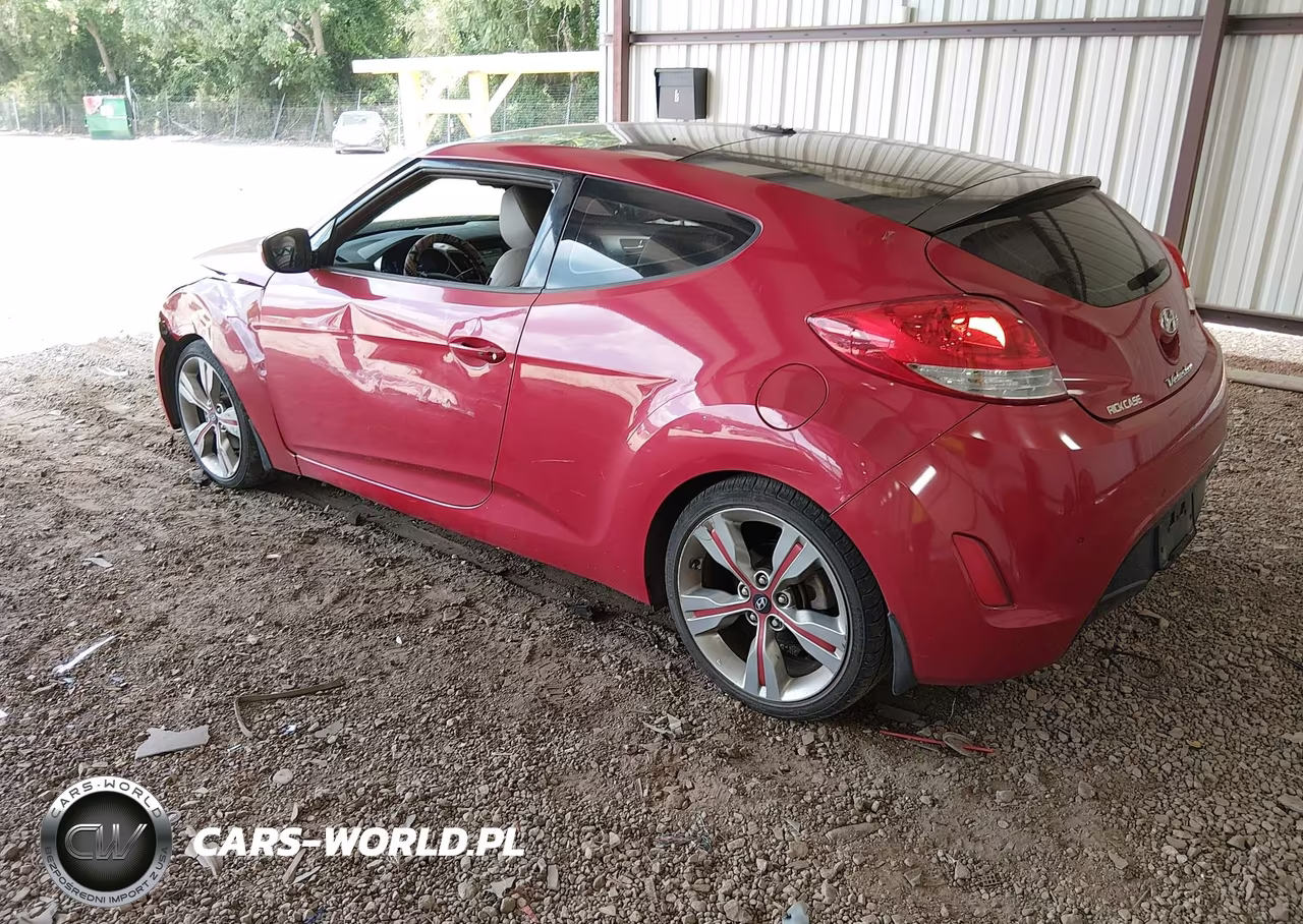 2013 Hyundai Veloster Base W-Gray VIN:KMHTC6AD3DU092370 - 3