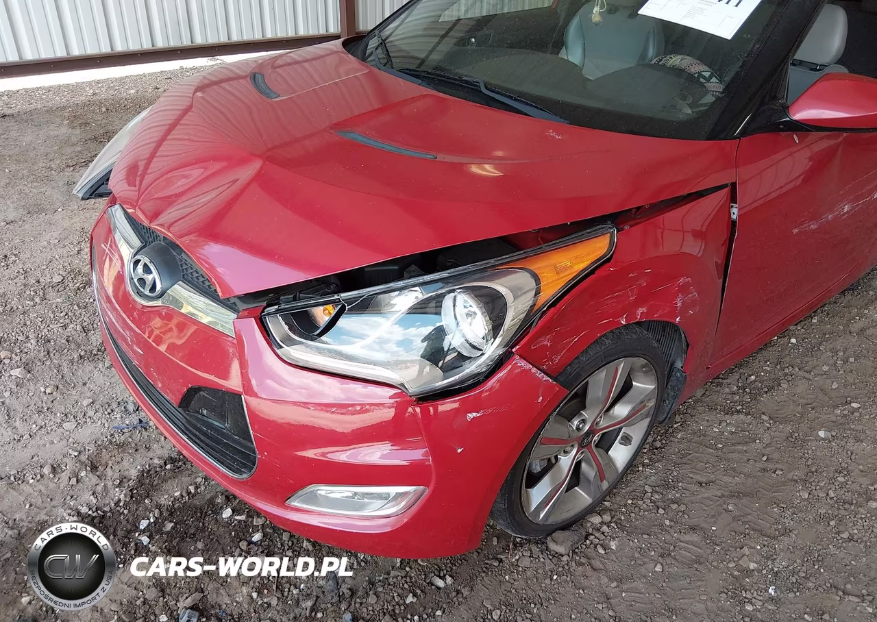 2013 Hyundai Veloster Base W-Gray VIN:KMHTC6AD3DU092370 - 6