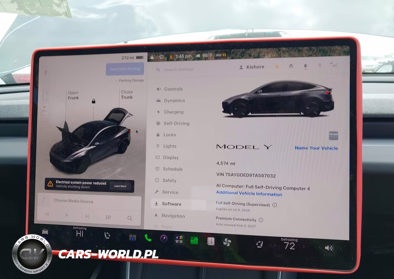 2026 Tesla Model Y Premium Rear-Wheel Drive-Rear-Wheel Drive VIN:7SAYGDED9TA587032 - 7
