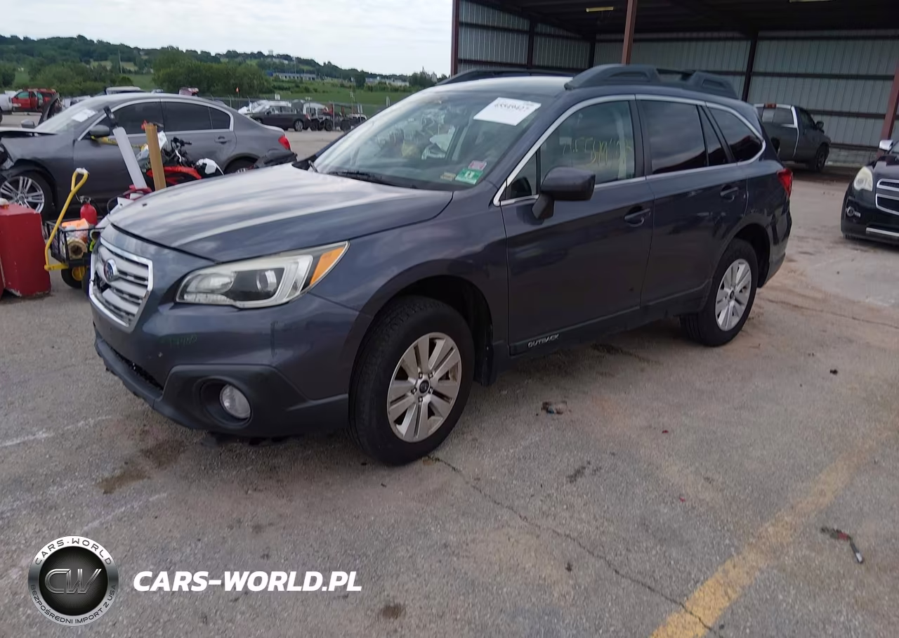 2015 Subaru Outback 2.5I Premium VIN:4S4BSBCC3F3302051 - 2